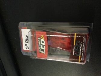 OPTRONICS LED MARKER/CLEARANCE RECTANGULAR LIGHT RED