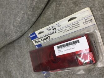 WATERPROOF LOW PROFILE STOP, TAIL & TURN RH RED