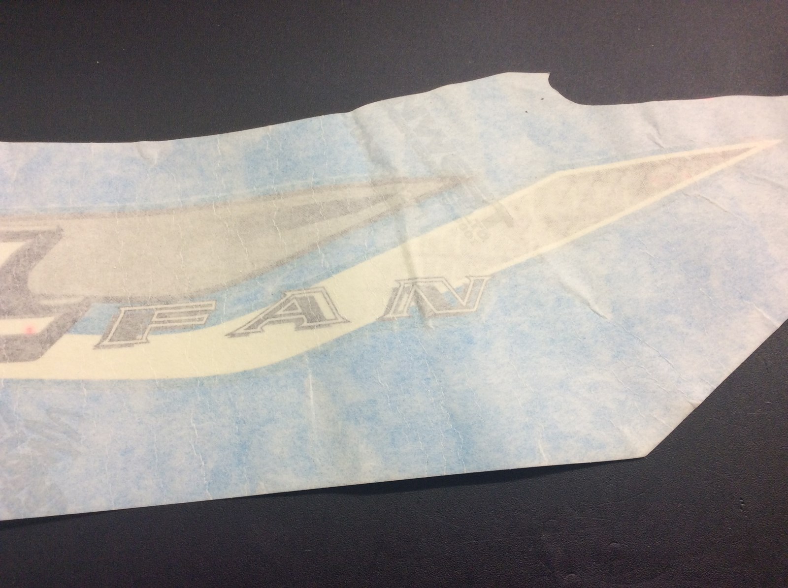 2004 Polaris Decal, "550 Trail Fan", RH - Image 2