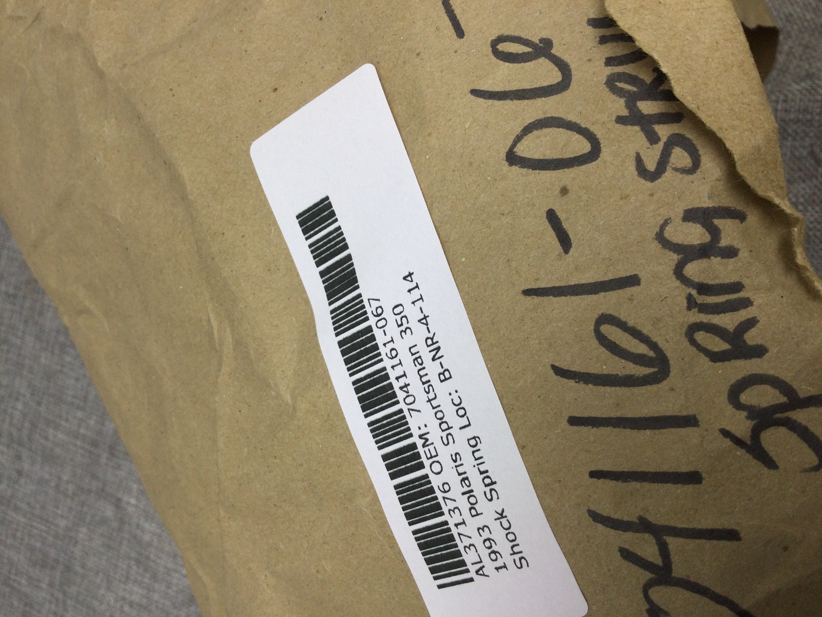 1993 Polaris front strut spring - Image 3