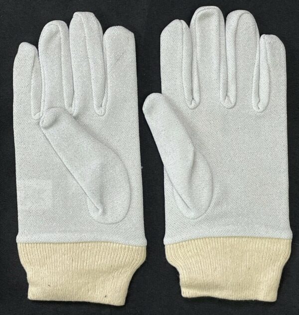 Vintage Metallic Silver Thermal Glove Junior One size - Image 2