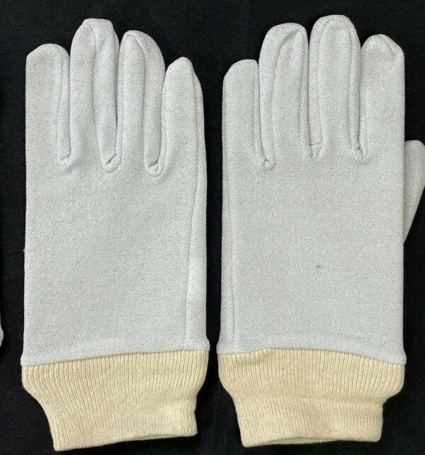 Vintage Metallic Silver Thermal Glove Junior One size - Image 3