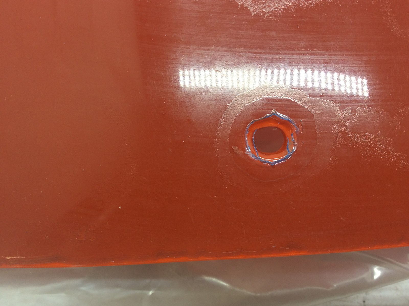 2004 Ski-Doo Medium windshield-Orange - Image 4