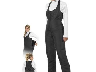 STANDARD LADIES DROP SEAT PANT BLACK 3X
