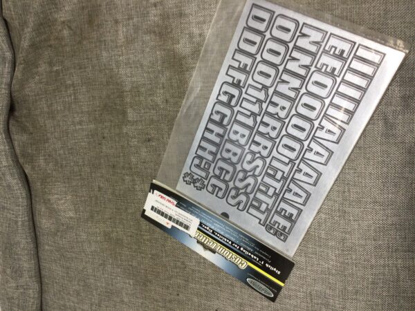 CHROME 1" LETTER KIT - Image 3