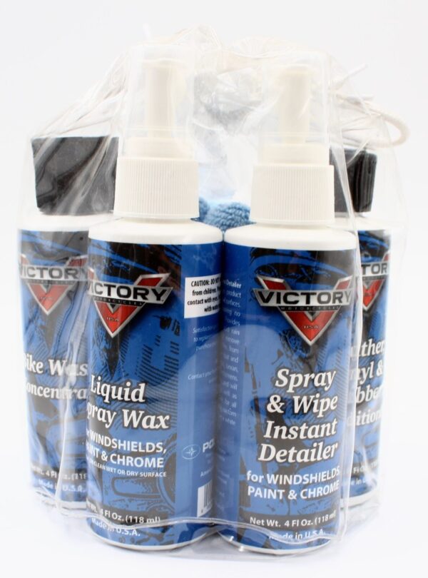 VICTORY Motorcycle Cleaning Detail Travel Pack - Image 3