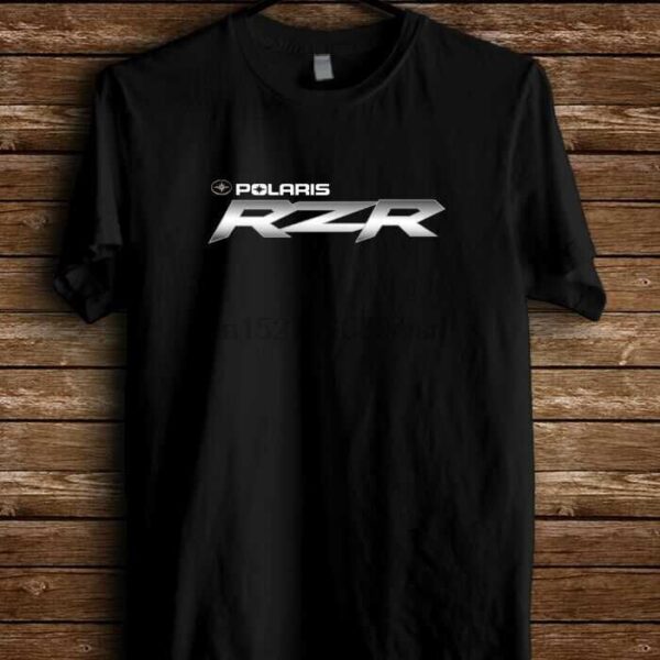 MENS SHORT SLEEVE T-SHIRT WITH RZR LOGO BLACK LG - Image 2