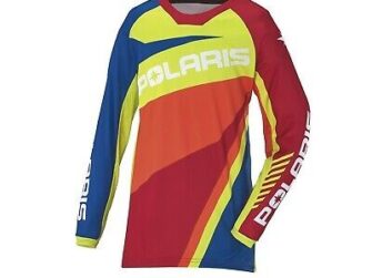 YOUTH OFF-ROAD RIDING JERSEY ORANGE/LIME XLG