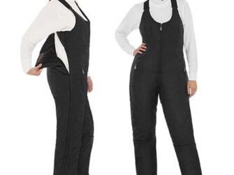 DELUXE LADIES DROP SEAT PANT BLACK 2XL