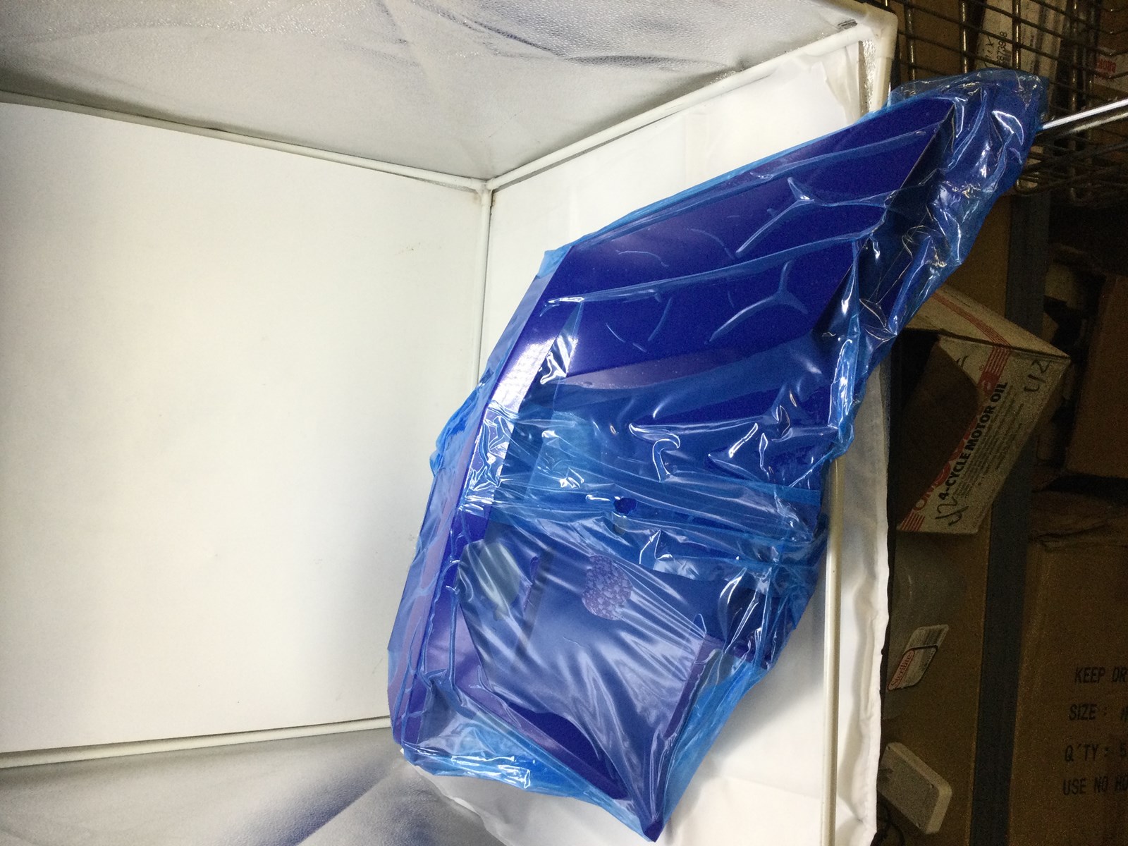 2021 Polaris RZR LH BLUE FRONT FENDER - Image 3