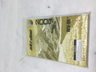2009 Ski-Doo OPERATORS GUIDE REV-XR
