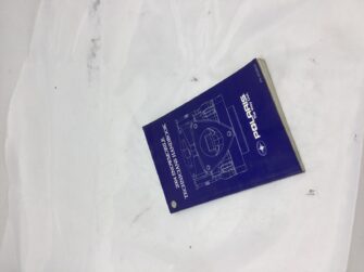 2004 Polaris TECHNICIANS HANDBOOK
