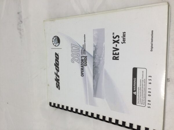 2017 Ski-Doo operator's guide