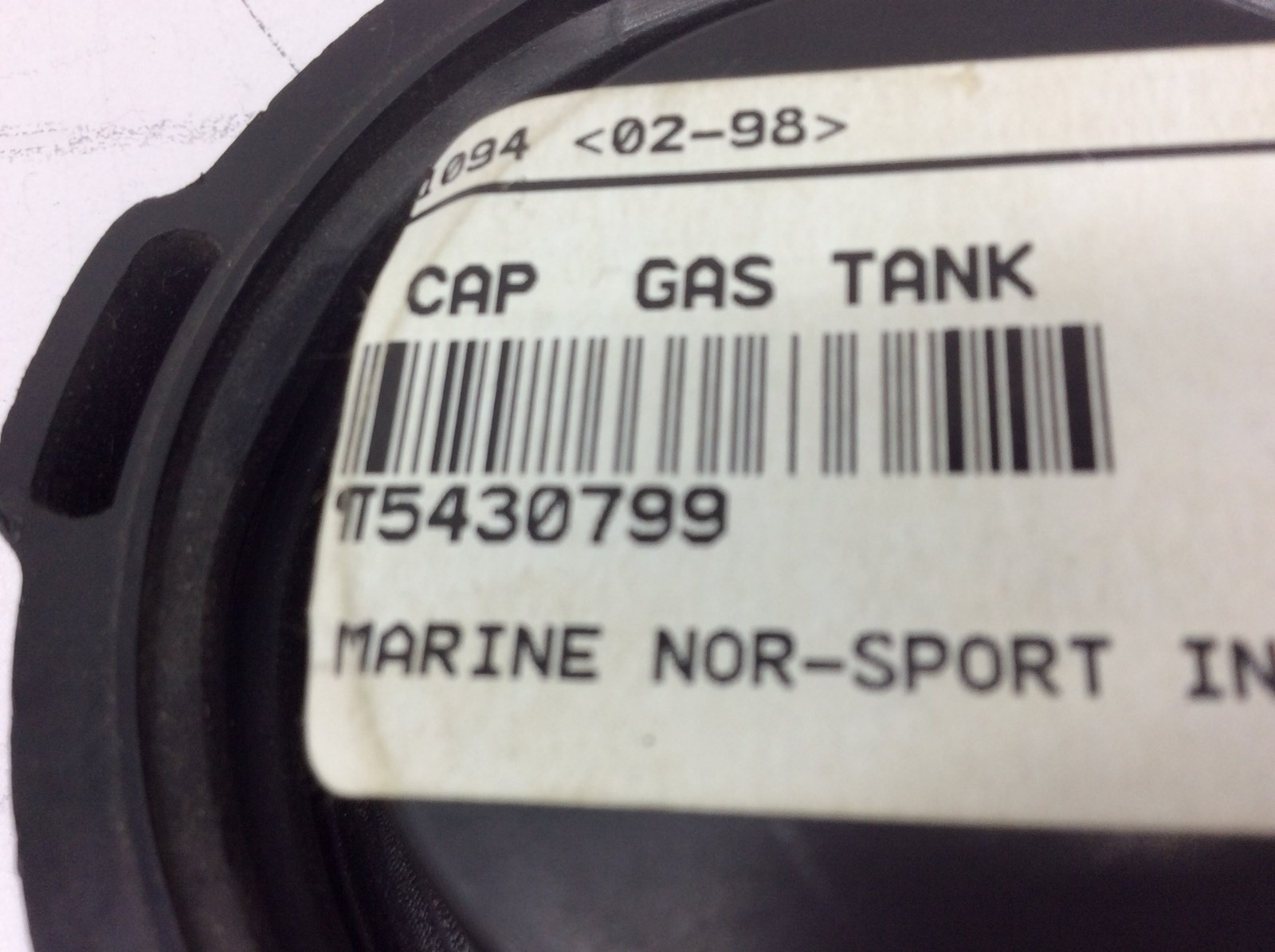 1988 Polaris FUEL CAP - Image 5