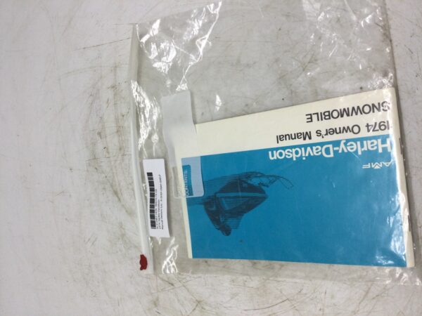 1974 Harley-Davidson OWNER'S MANUAL SNOWMOBILE - Image 2
