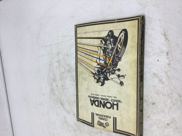 HONDA SERVICE REPAIR HANDBOOK 125-350CC TWINS 1964-1974 - Image 2