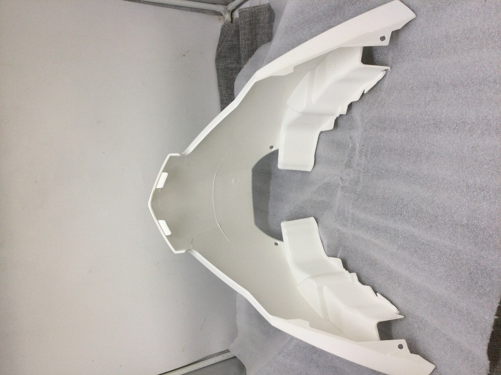 2009 Arctic Cat LOWER BUMPER FASCIA WHITE W/ DECALS - Image 4