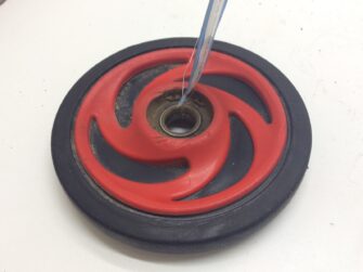 IDLER WHEEL RED 6.38
