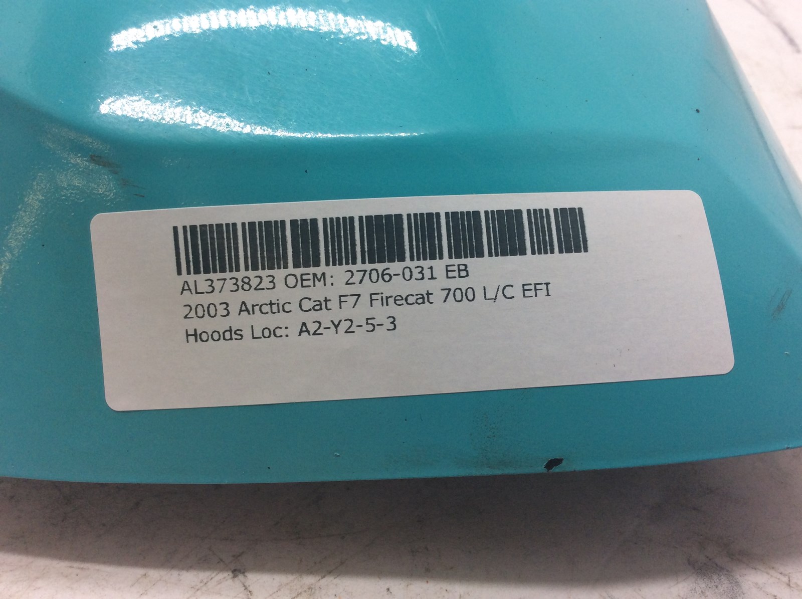 2003 Arctic Cat hood cover - Image 5