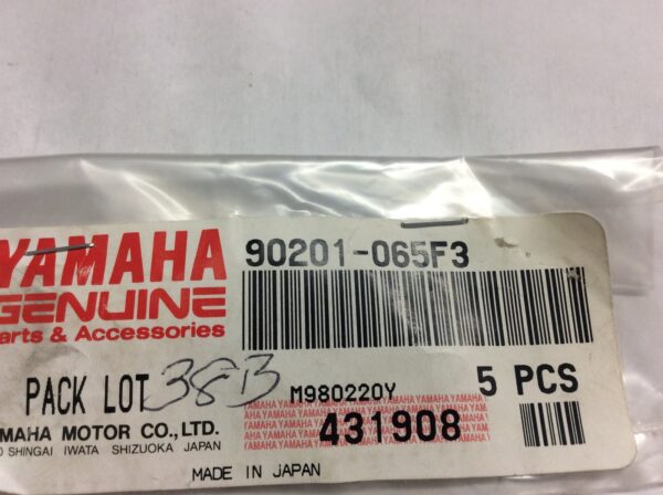 1998 Yamaha Washer, Plate - Image 2