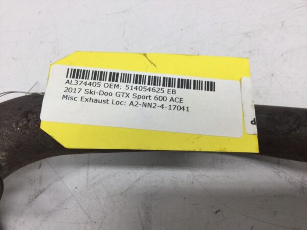 2017 Ski-Doo exhaust pipe, PTO side - Image 5