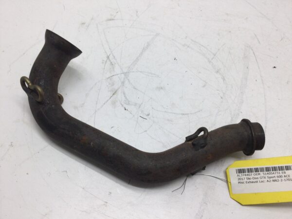 2017 Ski-Doo exhaust tube, MAG side - Image 2
