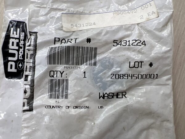 1994 Polaris Plastic Washer - Image 2