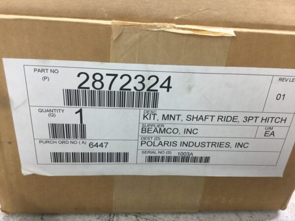 1999 Polaris 3-Point Hitch Mounting Kit - Image 3