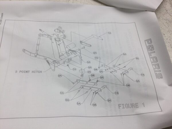 1999 Polaris 3-Point Hitch Mounting Kit - Image 5