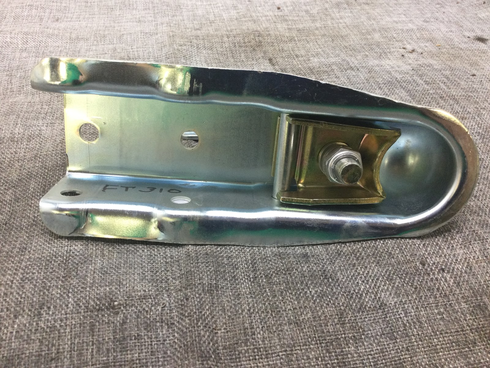 Fulton Straight Tongue Coupler (11-200) For 1-7/8" Ball - 2" Wide Tongue ZINC FT310 - Image 3