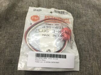peterson plug 3 wire part #431-491