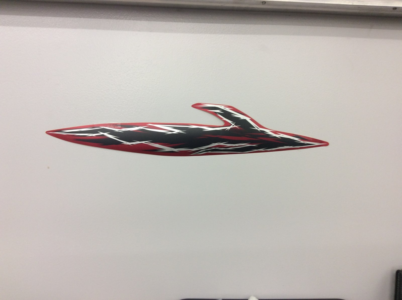2007 Yamaha DECAL, HOOD TOP LEFT