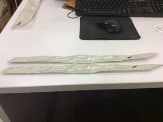 2005 Polaris DECAL - TRAILING ARM LH