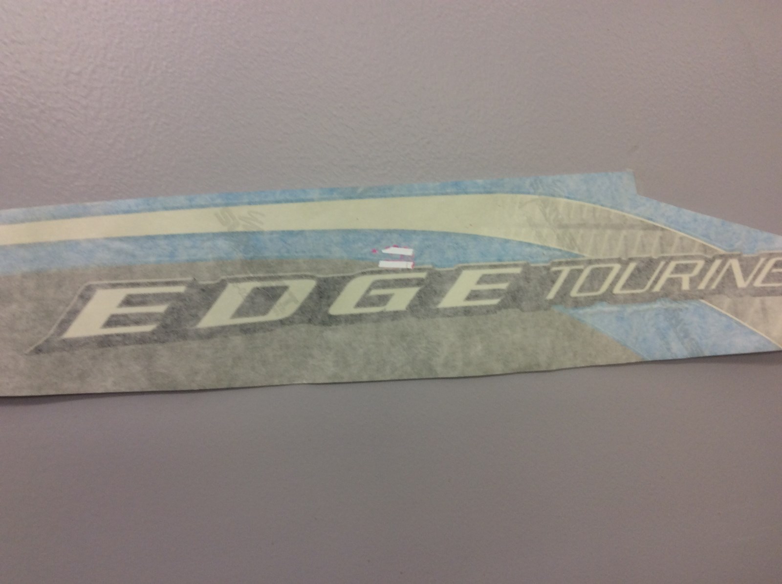 2004 Polaris DECAL - "EDGE TOURING" HOOD SIDE RH - SEE COMMENTS - Image 3