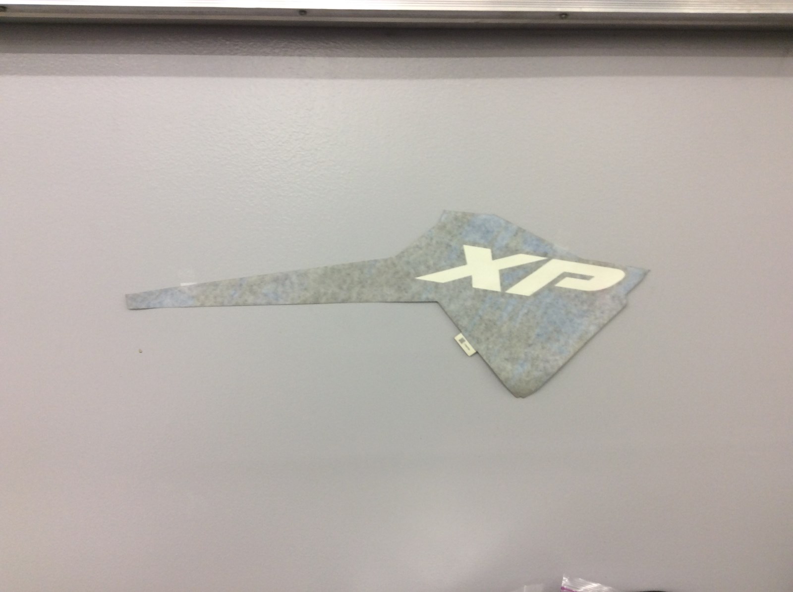 2017 Polaris DECAL - RR FENDER BTM XP LH - RZR XP 4 1000 EPS- VELOCITY BLUE