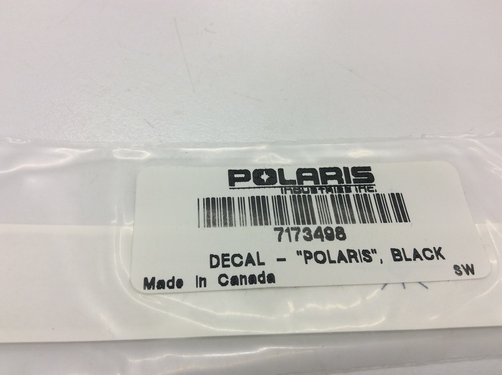 DECAL - "POLARIS", BLACK - Image 4