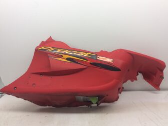 2003 Arctic Cat Used Red Right Belly Pan - Replaced by # 2606-778