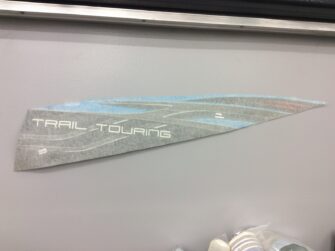 2007 Polaris DECAL - HOOD SIDE "TRAILTOURING" RH