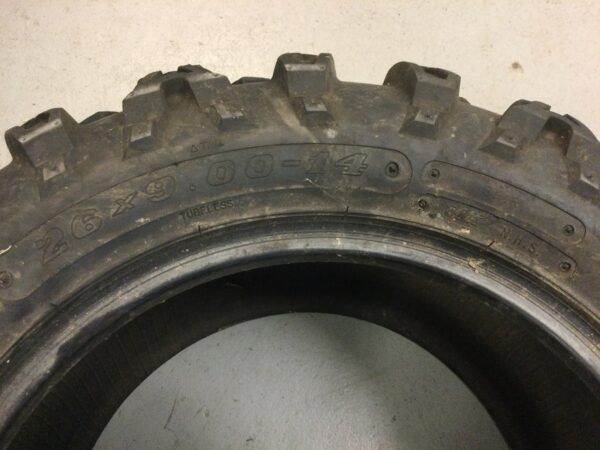 CST Abuzz ATV Tire 26x9-14 - Image 3