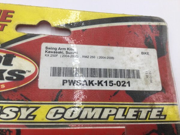 2004 Kawasaki KX 250 Swing Arm Bearing + Seal Kit - Image 3