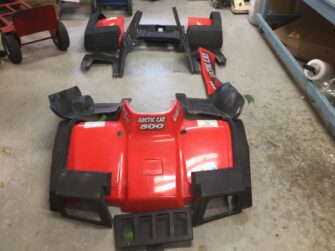 2003 Arctic Cat 500 TRV Plastics