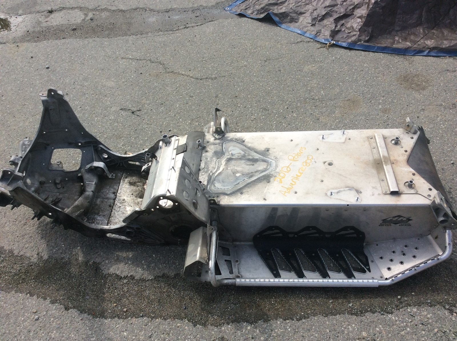 2012 Polaris chassis, frame. - Image 3