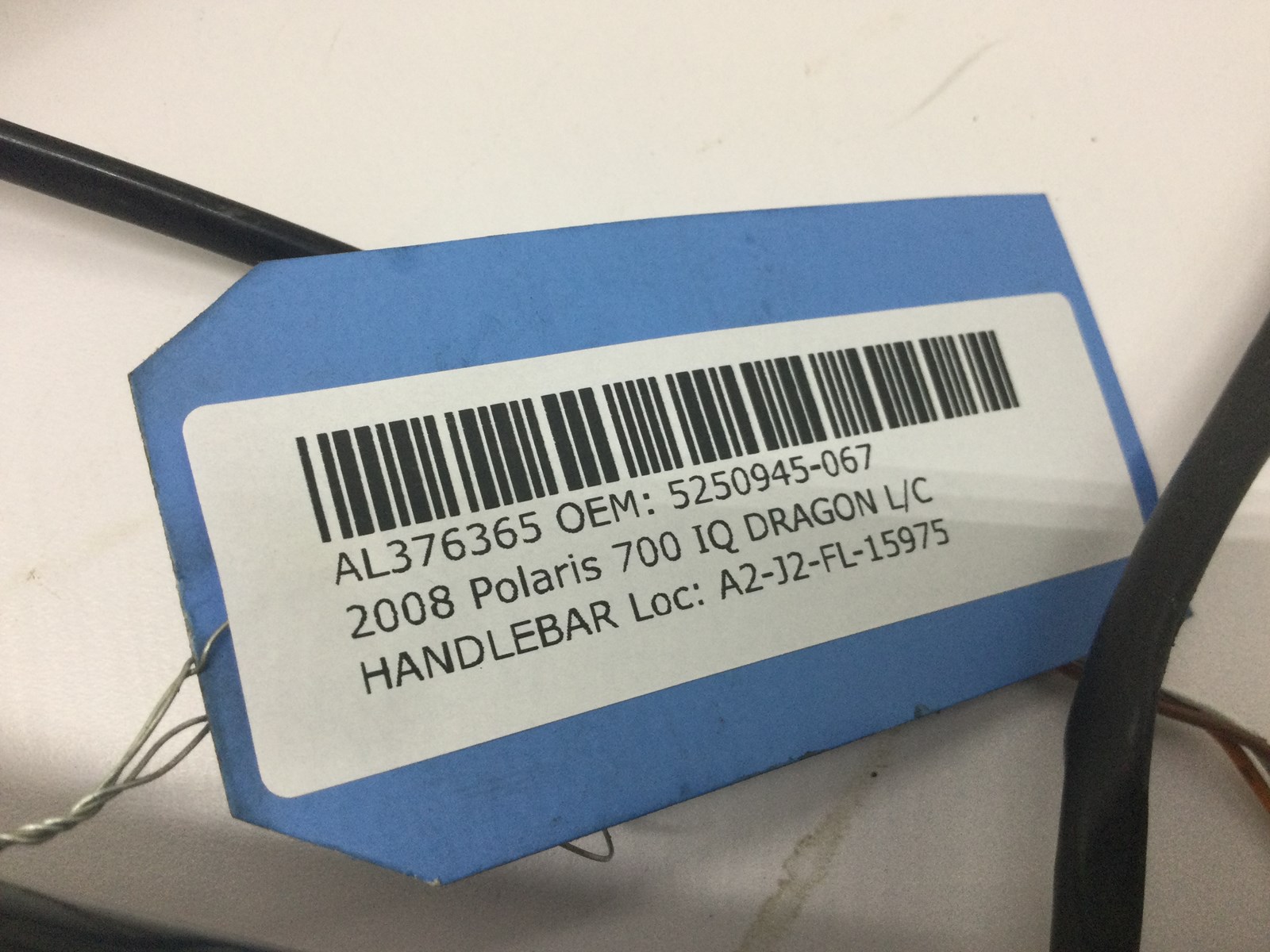 2008 Polaris HANDLEBAR BLACK - Image 3