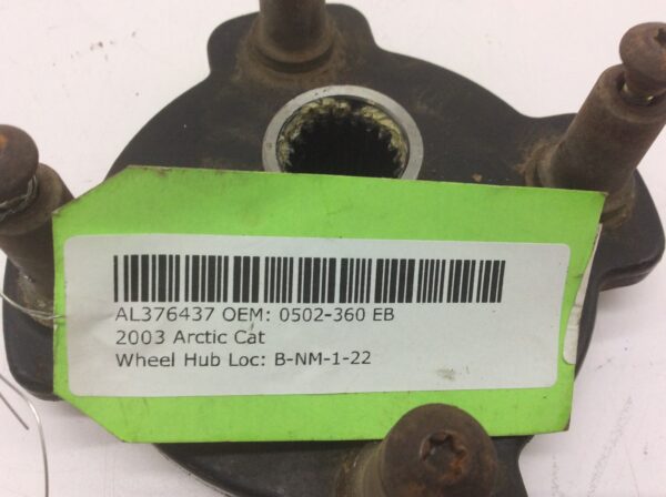 2003 Arctic Cat Front Wheel Hub - Image 5