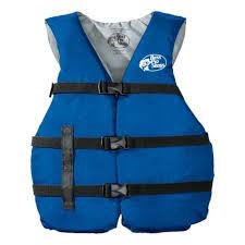 Bass Pro Shops Life Jacket Universal Adult 30"-52" Blue/Black