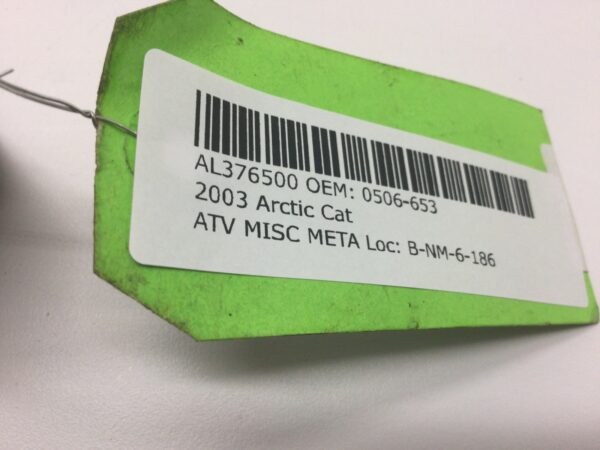 2003 Arctic Cat CHANNEL,BUMPER-SUPPO - Image 3
