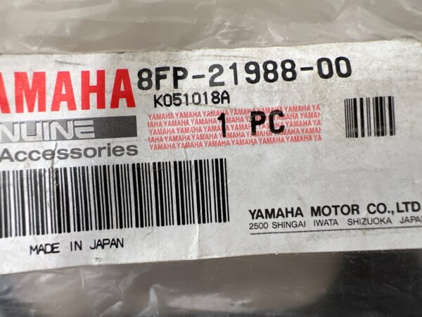 2006 Yamaha Bracket Patch 8 for black - Image 3