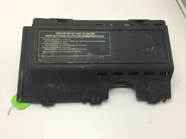 1999 Arctic Cat AIR BOX COVER AND TOOL BOX - Image 2