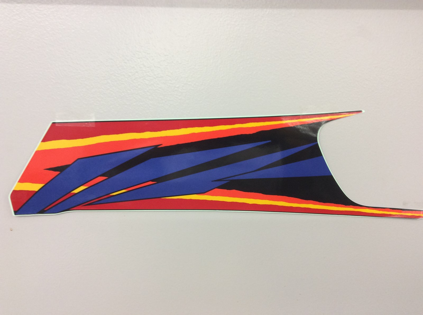 1995 Yamaha Emblem 3 Decal Hood Left Side - Image 2