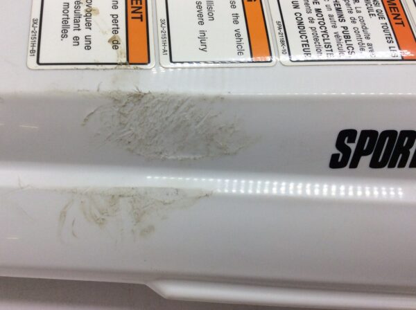 2010 Yamaha YZ250F, rear fender - Image 4